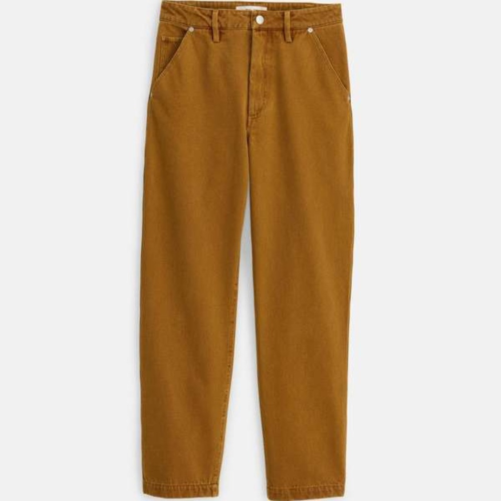 BRAND NEW Alex Mill Thompson Straight Leg in Golden Khaki (Size 8 fits like a 6)